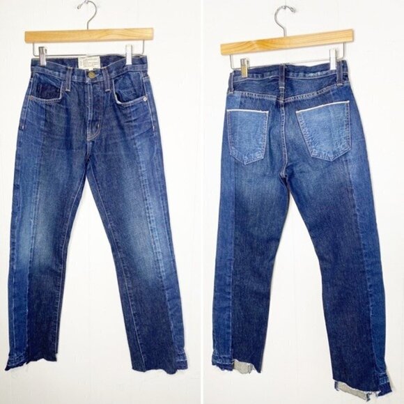 Current Elliott Jeans The Selvedge Straight Jeans 23 - Picture 2 of 7